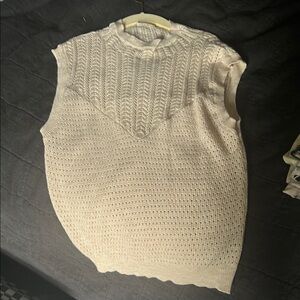 Free people Sleeveless Knit Sweater Vest